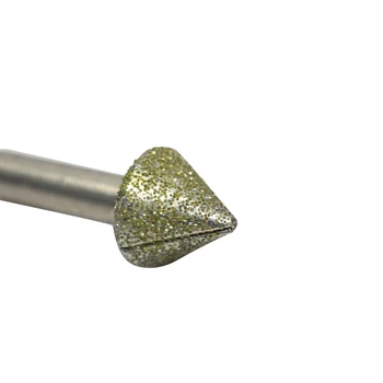 1 60deg 8*20 mm frezarka CNC Obsypem diamentowym kamieniem zewnętrzny narzędzie kamień maszyny do grawerowania nóż kamień tnące bity