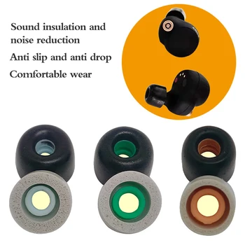 1 Para słuchawek Ochronnych, Antyalergiczne Zatyczki do uszu Dla Bezprzewodowych słuchawek WF-1000XM4 WF-1000XM3, Bawełniany wkład do słuchawek z pamięcią