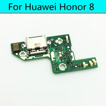 1 Szt złącze Dokujące USB Do Ładowania Ładowarka Port Elastyczny Kabel z Микрофонной Płytką Dla Huawei Honor 8