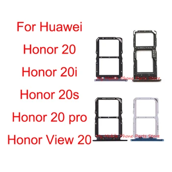 10 SZT. Uchwyt do Zasobnika z dwiema kartami Sim Do Huawei Honor 20 Pro 20i 20s View 20 V20 Gniazdo Uchwytu karty Sim z Tacą Adapter Honor View 20