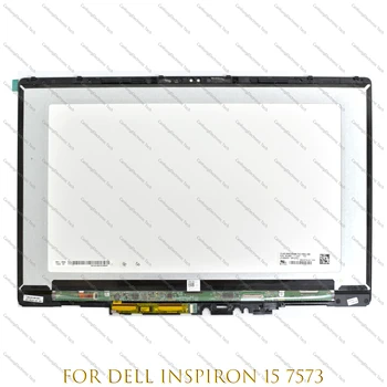 15,6 calowy ekran LCD Ekran Dotykowy Digitizer Wymiana Montaż Kompletny Z Ramką Dla Dell Inspiron 15 7573 P70F P70F001