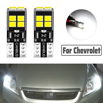 2 szt. Canbus T10 194 W5W LED tablicy rejestracyjnej Żarówka biała 6000 Do 12 W dla Chevrolet Silverado 1500 2019-2022