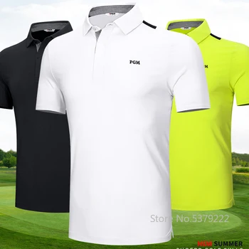 2021 Letnia Odzież Do Golfa Męskie Koszulki Polo z Krótkim Rękawem Koszulka Elastyczna Odzież Sportowa Basen Tenis Golf Koszulka