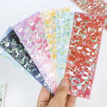 24 opakowania/LOT różowa wstążka serii słodkie słodkie kreatywne dekoracje DIY naklejki papier