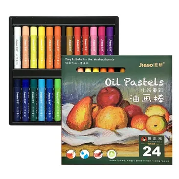 36 kolorów plac wodorozcieńczalny cudowne pastelowe kredki-pałeczki do rysowania studentów-artystów pigment pałeczki dla początkujących olej malarstwo