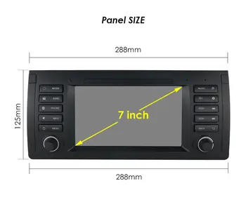 Android Radio Samochodowe Stereo GPS Dla B M W M3 E39 E39 X5 odtwarzacz dvd AUDIO Audio Nawigacja