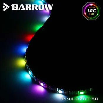 Barrow KOMPUTER chłodzony wodą komputerowy obudowa led miękka pasmo świetlne 5 Do 50 cm/100 cm wbudowane RGB Wodoodporną oświetlenie LD2RT-50 LD2RT-100