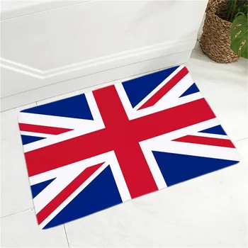 CLOOCL Mata Z Brytyjską Flagą, Ameryka, Kanada, Flagi, Druk, Maty Do Przedpokoju, Antypoślizgowe Puchowe Drzwi Maty, Wystrój, Maty Do Ganku