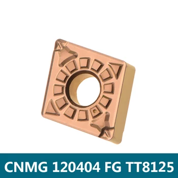 CNMG120404FG TT8125 Węglikowe CNMG120404 FG Tokarskie Narzędzia Skrawające Oryginalne Narzędzia CNC wstaw