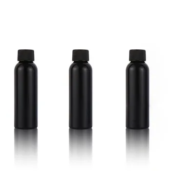 czarny 60 ml 48 szt. krem balsam pojemnik kosmetyczny drogowe zestawy pusta mała butelki z tworzyw sztucznych, z dokręcaną pokrywą kosmetyczne, opakowania butelka