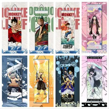 Demon Slayer Plakat 30x90 cm/50x/130 cm Plakat Anime Plakaty na Płótnie, Malarstwo Ścienne Dekoracje Ścienne Sztuka Malarstwo Wystrój Pokoju Wystrój Domu
