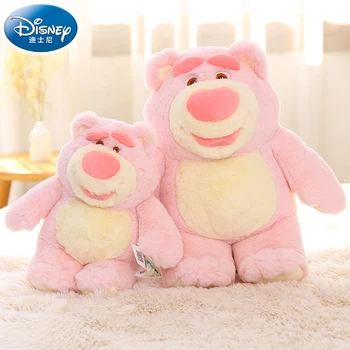 Disney Model Sakura Malinowy Miś Różowy Pluszowe Lalki Zabawki Dla Dzieci Kawaii Poduszka Do Snu Miękka Figurka Model Prezent Na Walentynki