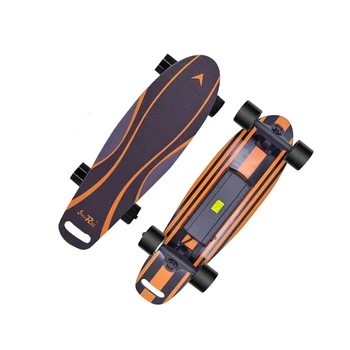 Elektryczna Deskorolka E-Skateboard dla Dorosłych Początkujących 3 Poziomy Prędkości Regulowane