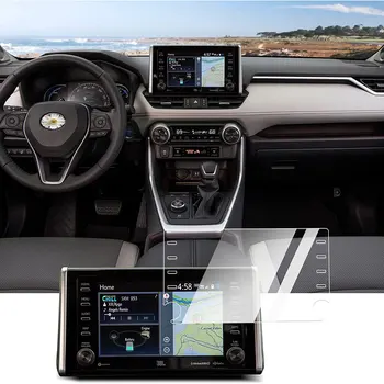 Folia ochronna do ekranu Nawigacji samochodu do 2019 2020 2021 2022 Toyoota RAV4 XA50 Adventure Limited TRD Offroad Entune 8-calowy GPS