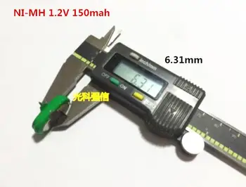 GORĄCA NOWOŚĆ NI-MH 1,2 v 150 mah nimh akumulator 150 mah 1,2 v 1,2 v 150 mah Ni-mh akumulator nóżki nóżki