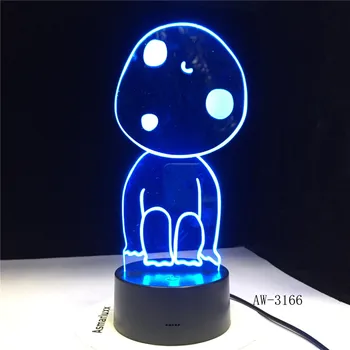 Głupcze Chłopiec Tenis lampka Nocna Dla Dzieci Prezent Na Urodziny 3D Iluzja Lampa Optyczny Led Stół Domowy Wystrój Biura Sypialnia AW-3166