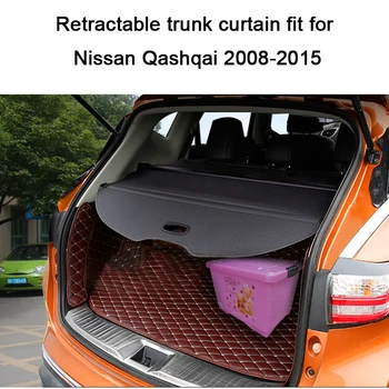 Motoryzacja Tylna Pokrywa Bagażnika Do Nissan Qashqai 2008-2015 Wewnętrzna Torba Do Bagażnika z Wysuwaną Klamrą
