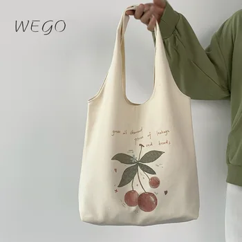 Nowa literacka холщовая torba damska na ramię prosta japońska koreańska ins wind dużej pojemności sklepowe torby szkolne, torby