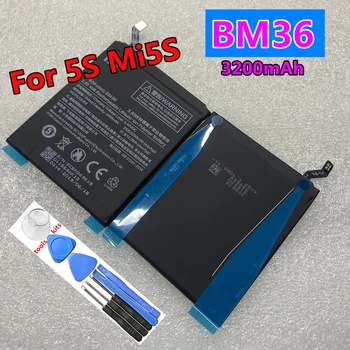 Nowy Oryginalny Wymienny Akumulator BM36 3200 mah do Telefonów komórkowych Xiaomi 5S Mi5S