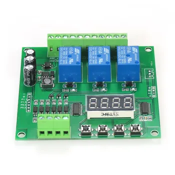 Programowalny 3-Kanałowy Led Przekaźnikowy Moduł DC/AC7V ~ 36V Kontroler Sterownika Silnika dla Arduino, Raspberry Pi