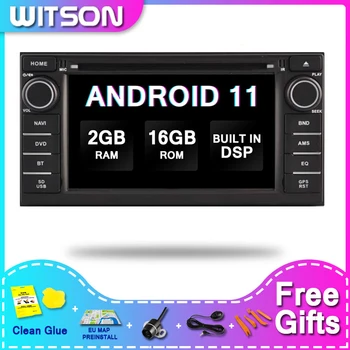 Samochodowa wideo WITSON Android 11 Do NISSAN JUKE/ALMERA 2014 samochodowy odtwarzacz multimedialny 2RAM 16ROM Wbudowany DSP