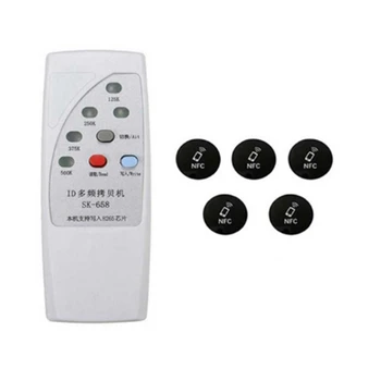 SK658 RFID Powielacz Kart kontroli dostępu 125/250/375/500 khz Odtwarzany Czytnik Etykiet nagrywarka Kart Ręcznie kopiarka do kluczy