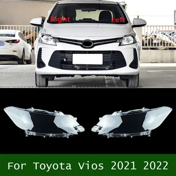 Toyota Vios 2021 2022 Lampu Depan Lensa Pengganti Mobil Penutup Lampu Depan Lensa Obudowa Z Pleksi