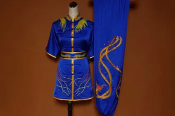 wushu tai-chi tai chi odzież чанцюань mundury Odzież dla zawodów w sztukach walki haftowane ubrania wygląda наньцюань таолу mundury