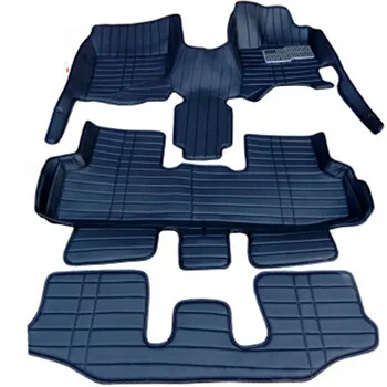 Wysoka jakość! Wykonane na zamówienie specjalne dywaniki samochodowe dla Pojazdów z jazdy Ford Explorer 7 miejsc 2019-2011 wodoodporne, wytrzymałe dywany dywany