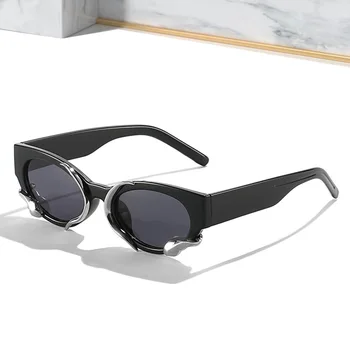 Wężowa Dekoracyjny Kocie Oko Okulary dla Kobiet Moda Męska Vintage Prowadzenie Samochodu UV400 Okulary Klasyczny Trend Męskie Damskie Okulary