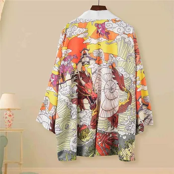 Yukata oddziału męskie japońskie kimono sweter męski strój samuraja odzież kimono kurtka męskie kimono koszula yukata oddziału