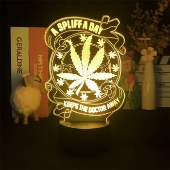 Zależność Czujnik 3D lampka Nocna do Sypialni Wystrój Światło Słodkie Urodziny Kolorowy Prezent Lampa Led Manga Maluch Piękny Prezent