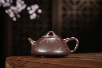 Zhang Ицюань ręcznie pozbawione rudy fioletowy высокотемпературный błotny kamień dyni łyżka garnek domowy serwis do herbaty kung-fu